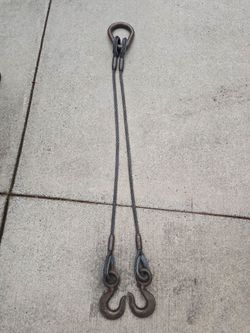 Crosby wire rope bridle sling