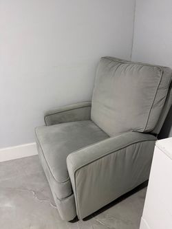 Gray Recliner Chair