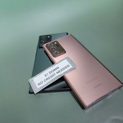 Samsung Galaxy Note 20 Ultra 5G - Only $1 Today Pay The Rest Later!