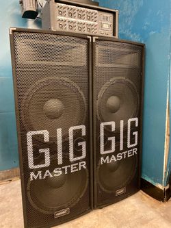 FINANCING AVAILABLE Equipo profesional con cuatro bocinas 15” y mixer // profesional audio four 15”