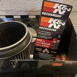 K&N  Cold Air Intake Filter $30
