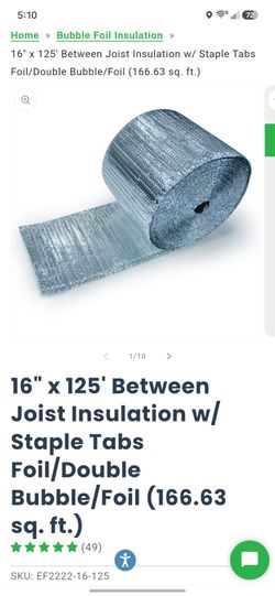 Reflective barrier insulation