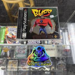 Blasto Ps1 $60 Gamehogs 11am-7pm