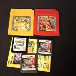 authentic vintage/old school pokemon games LOOKING FOR TRADE FOR POKEMON CARDS