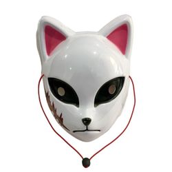 Kamado Tanjirou Cosplay Mask Sabito Tanjirou Mask Fox Mask