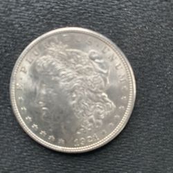 1921 Morgan Silver Dollar  Mint