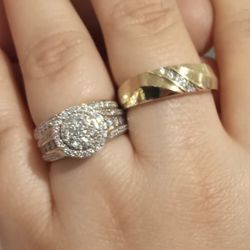Gold wedding Rings