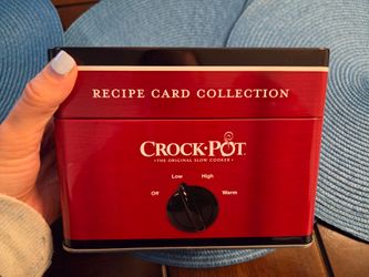Crockpot Recipe Box