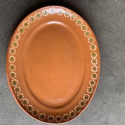 Platos Grandes De Barro! Para Casa O Fiestas Grandes! Precio De Cada Pieza! Todo Tenemos De Barro Para La Fiesta