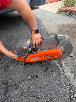Husqvarna K760 14” Gas-Powered Concrete Cut-Off Saw