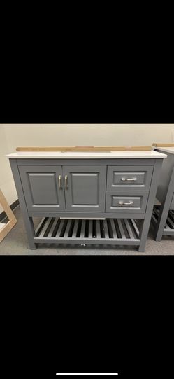 42 Inch Bathroom Vanity With Top 🏚🏚🏚