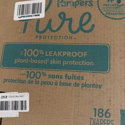 Pampers Diapers Pure Size 1 - 186 Count