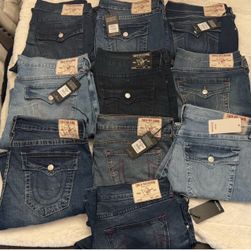 Mens 40,42 True Religion jeans