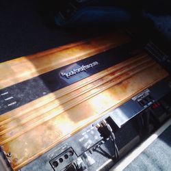 Rockford Fosgate Punch 650.2 Amp With Bass Knob 