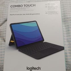 Logitech Combo Touch  For iPad Pro 11 Inch 1st, 2nd, 3rd & 4th  Generation