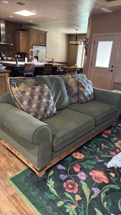 Sofa and loveseat
