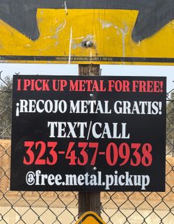 Gratis Recogemos Todo Tipo De Metal