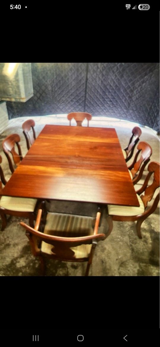 Dining Room Table And Chairs