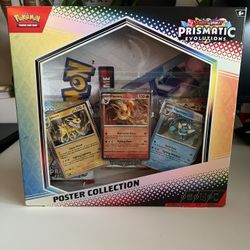 NEW Pokemon Prismatic Evolution Poster Collection 