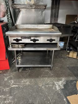 Industrial Grill with table/ base