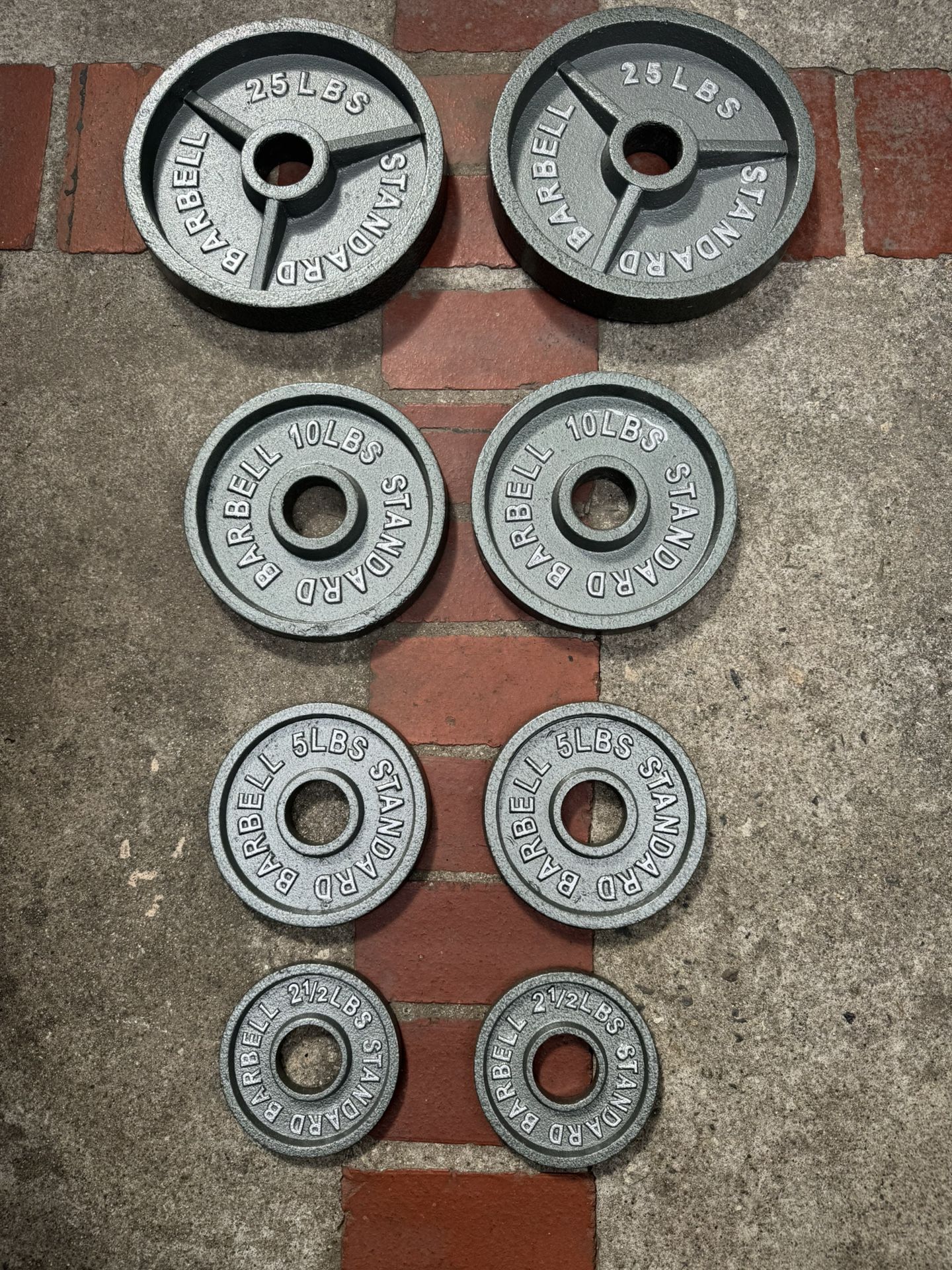 Olympic Weight Set 85 Lbs