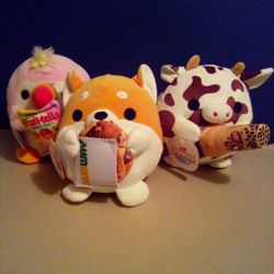 8 in Plush Snackles $8 Each