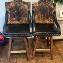 Old Hickory Tannery Bar Stools Chairs