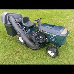 Craftsman Riding Mower With Bagger
