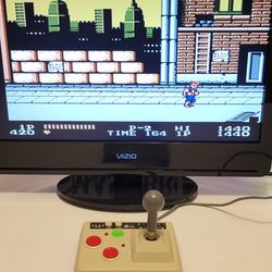 Nintendo NES Super Mario Double Dragon Joystick Fight Pad Controller Game