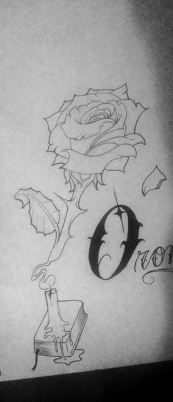 Custom rose real quick sketch
