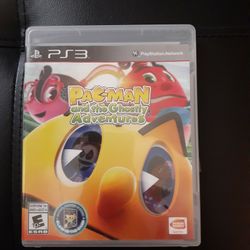Ps3 Game ... Pac-man Ghostly Adventure !!!