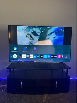 55 Inch Flatscreen Smart TV & Entertainment Console