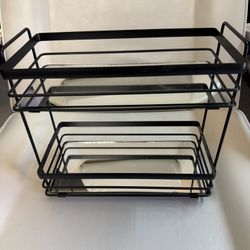 Vanity Tray 2 Tier Bathroom Organizer 
