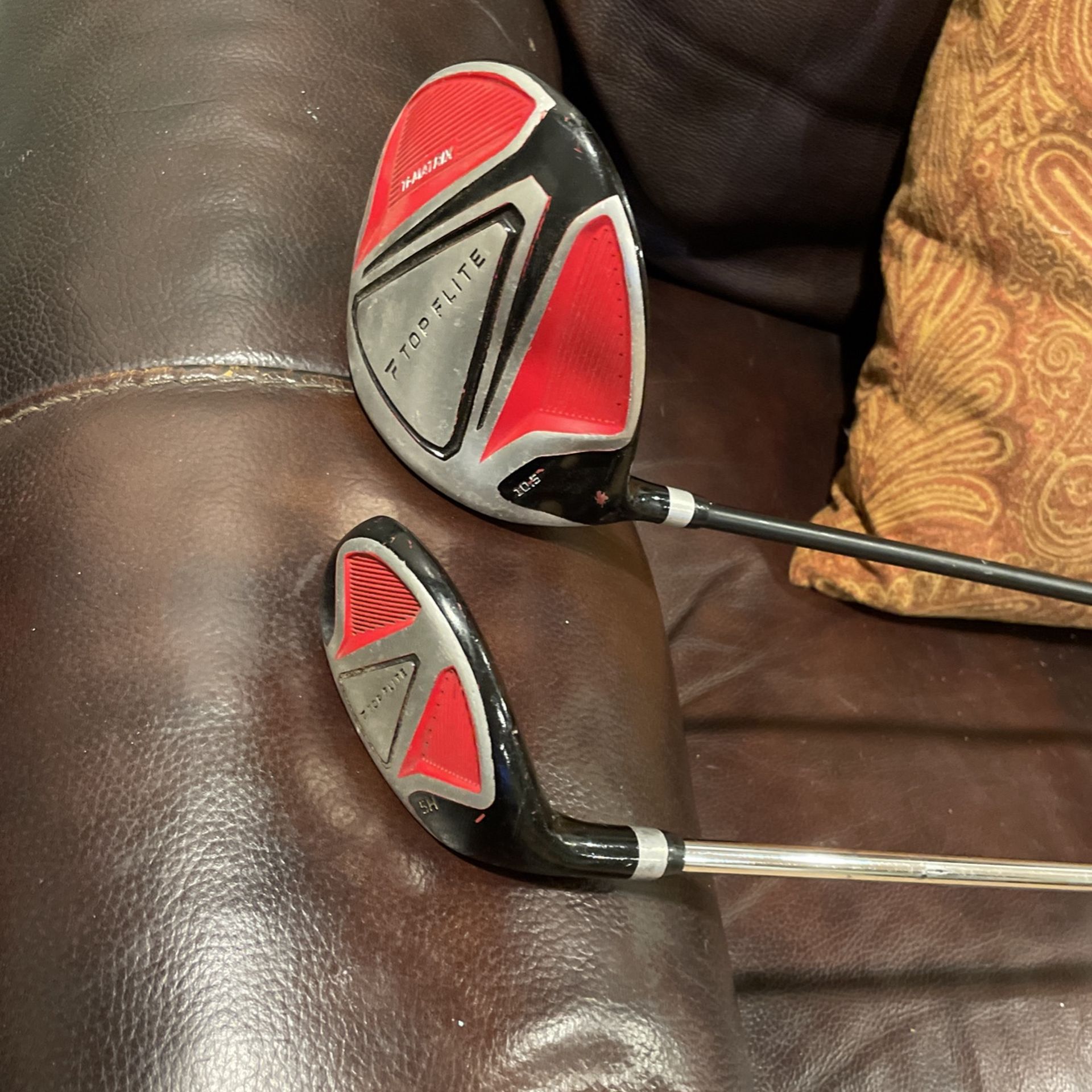 2 TOP FLITE Golf Sticks.460CC,Ti Matrix & TOP FLITE.5H $50 Both Of Them.