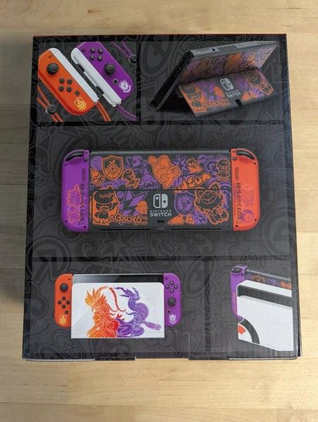 Pokémon Anf Violet Oled Nitendo Switch
