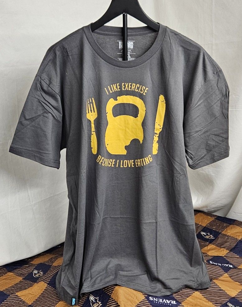 Blizzard Overwatch T-Shirts for Men's Brigitte Crewneck Cotton Size 2XL