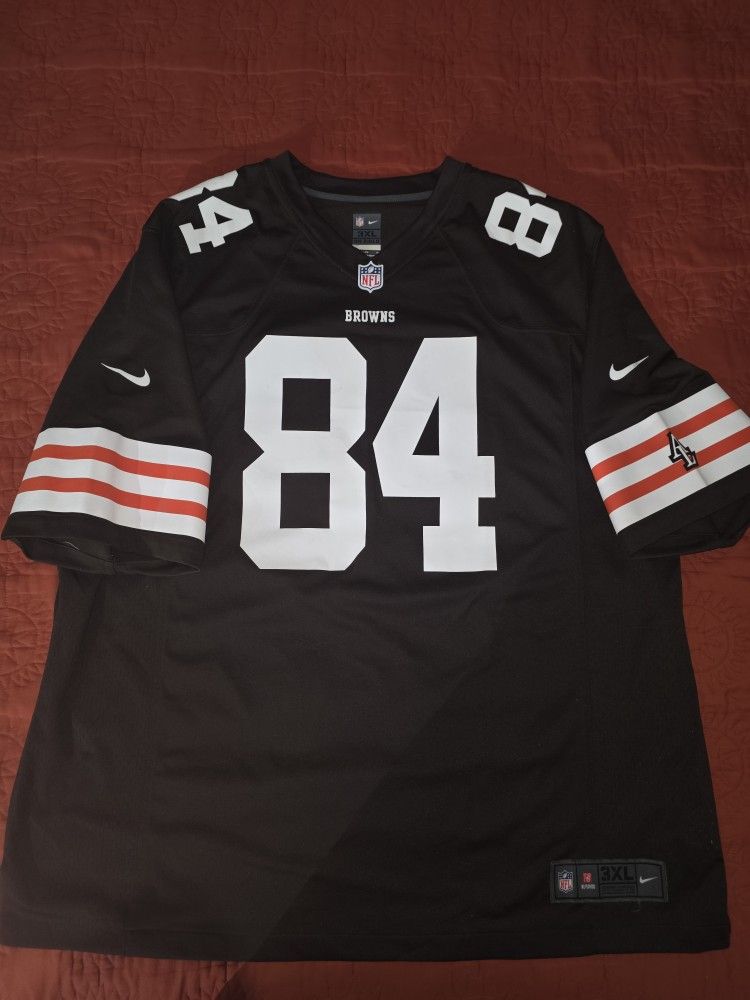Nike Cleveland Browns #84 JORDAN CAMERON Brown Official NFL Jersey (SIZE 3XL)