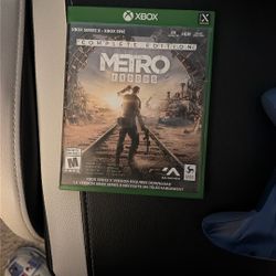Xbox Series S&x Metro Exodus 