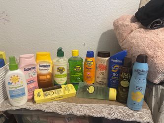 Sun Screens  Lotions and Sprays