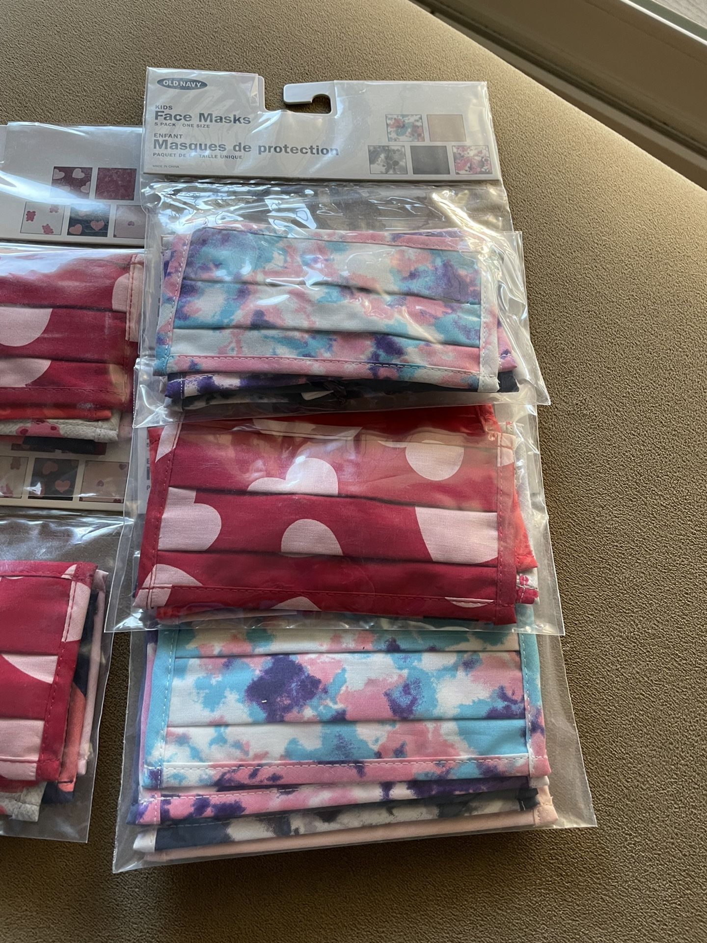 5 Pack Face Masks 5 Parks Old Navy Brand