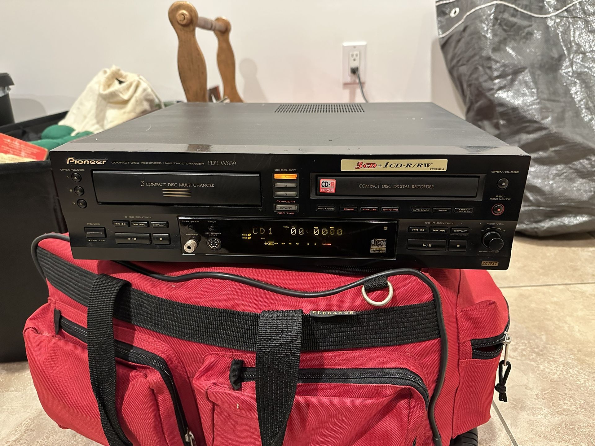 Pioneer PDRW839 3 Disc Changer And CD Recorder for Sale in New York