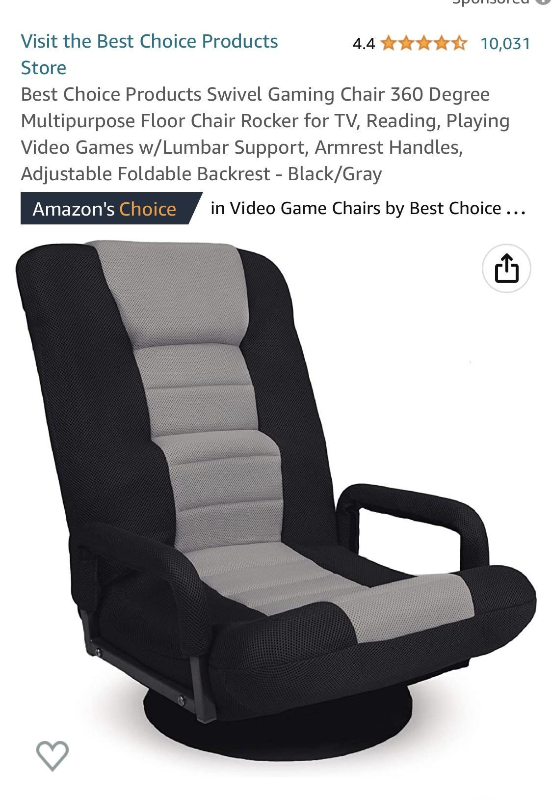 Swivel Gaming Chair 360 Degree 