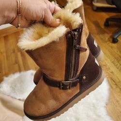 Uggs Australia Sheepskin Boots Size 3 Kids