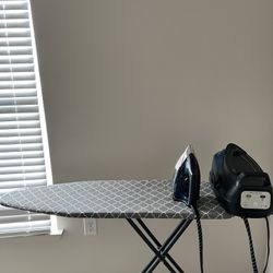Like New- Steam Iron And Table 