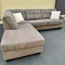 Gray Ashley Furniture Sectional Couch Sofa