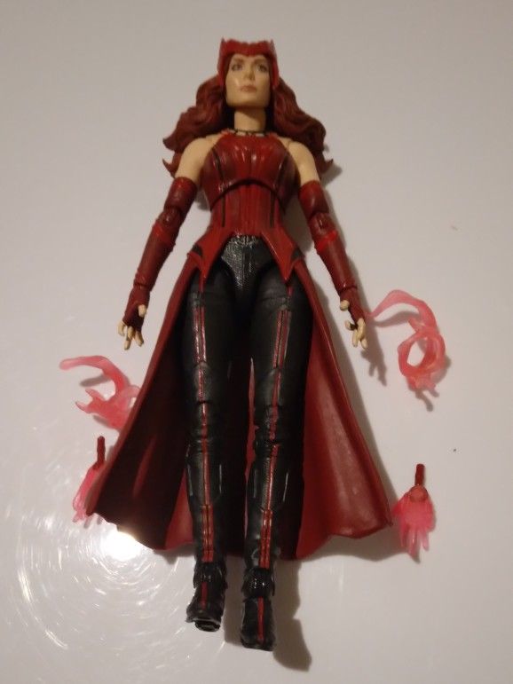 Hasbro Marvel Legends Scarlet Witch Captain America Flight Gear BAF Wave Disney+ Marvel Studios WandaVision