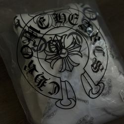 Chrome Hearts Floral Horseshoe Hoodie 'White'