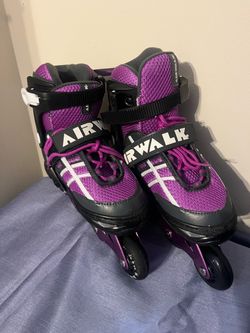 Airwalk Inline Skates Purple and Black