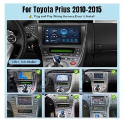car stereo  for Toyota  prius  2010-2015