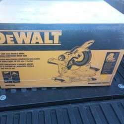 Dewalt 12 Saw Doble Bevel